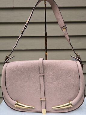 Authentic Roberto Cavalli Large Fang Shoulder Bag